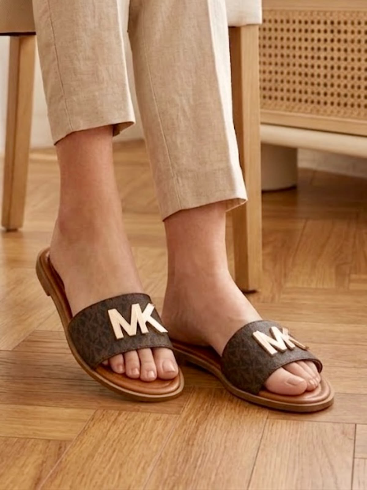 Premium MK Style Flat Slipper