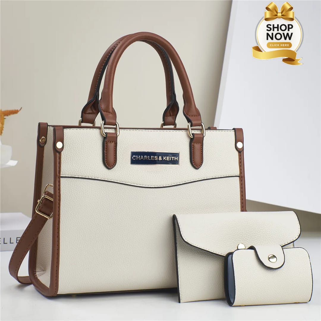 3 Pcs Handbag Set
