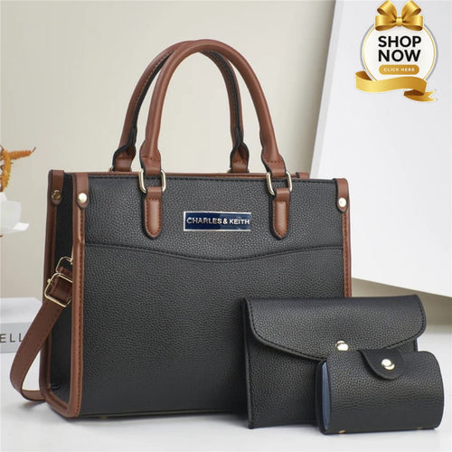 3 Pcs Handbag Set