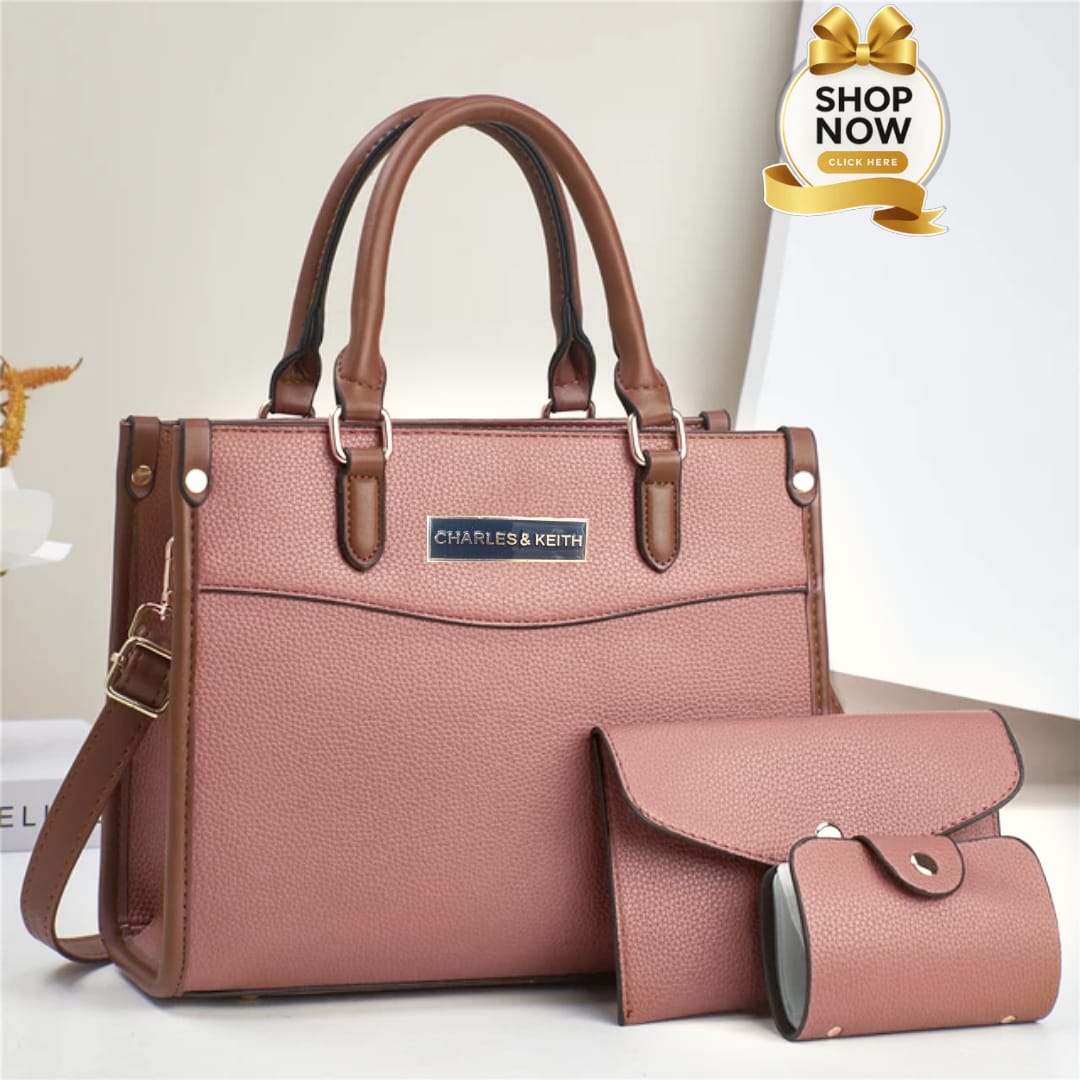 3 Pcs Handbag Set