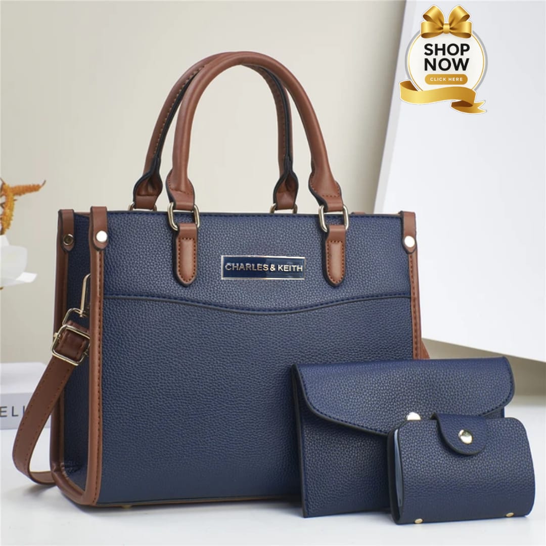 3 Pcs Handbag Set