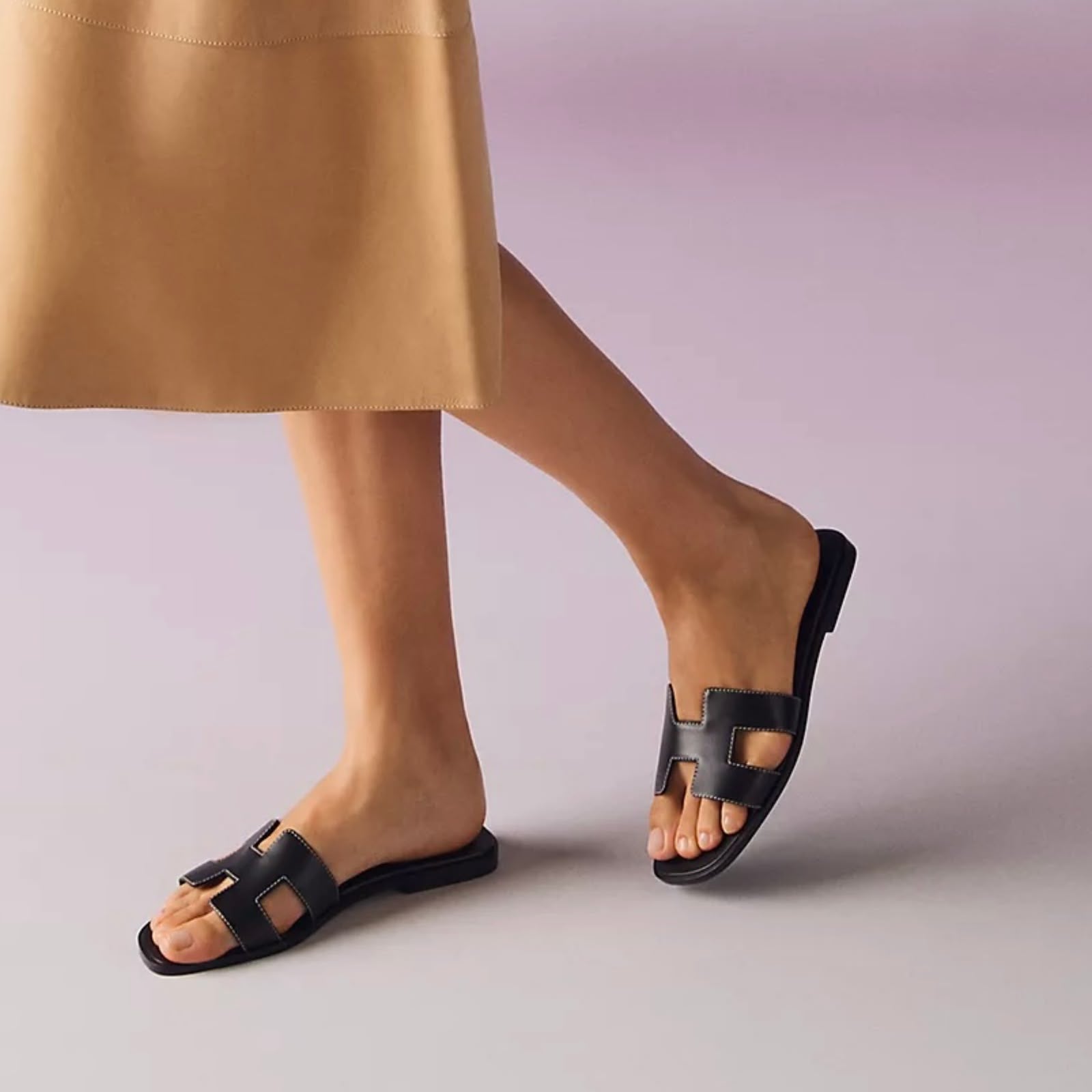 H Flat Slipper