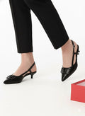 Premium V Style Slingback Heels
