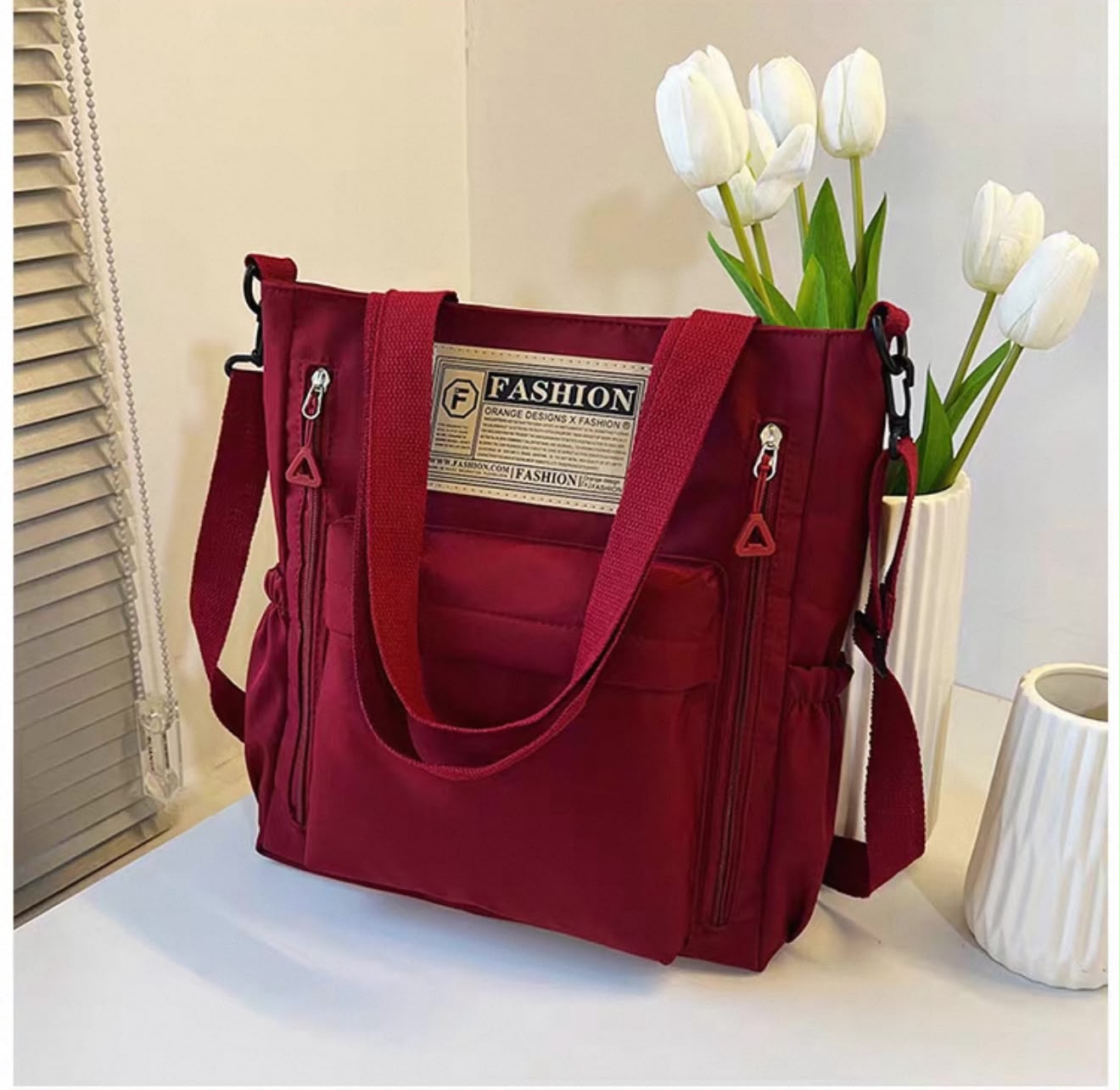 Premium Multi-Pocket Tote Bag