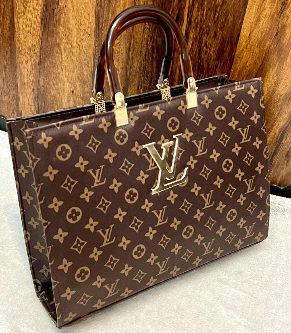 Premium LV Style Tote Bag
