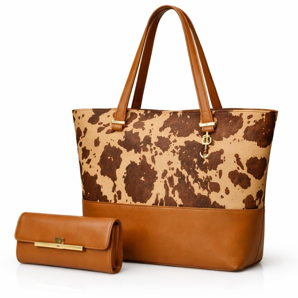 Premium 2 Pcs Tote Bag Set – Beige