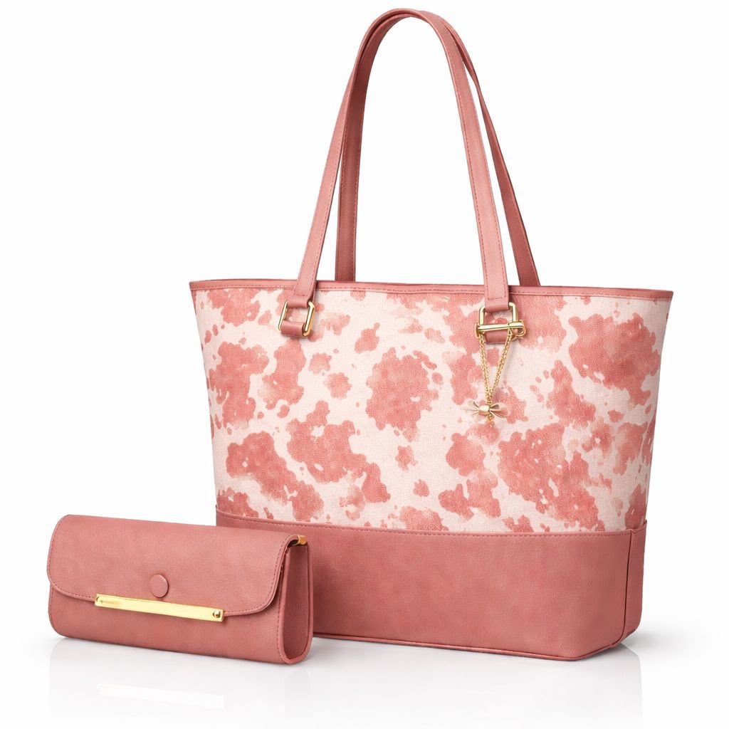 Premium 2 Pcs Tote Bag Set – Beige