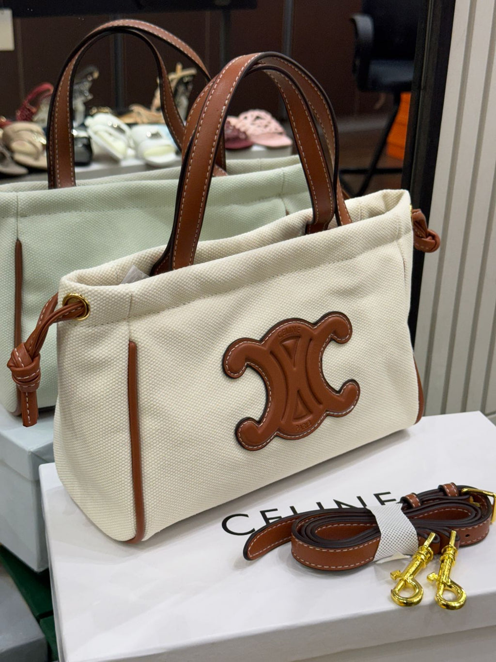 Small Cabas Drawstring Bag