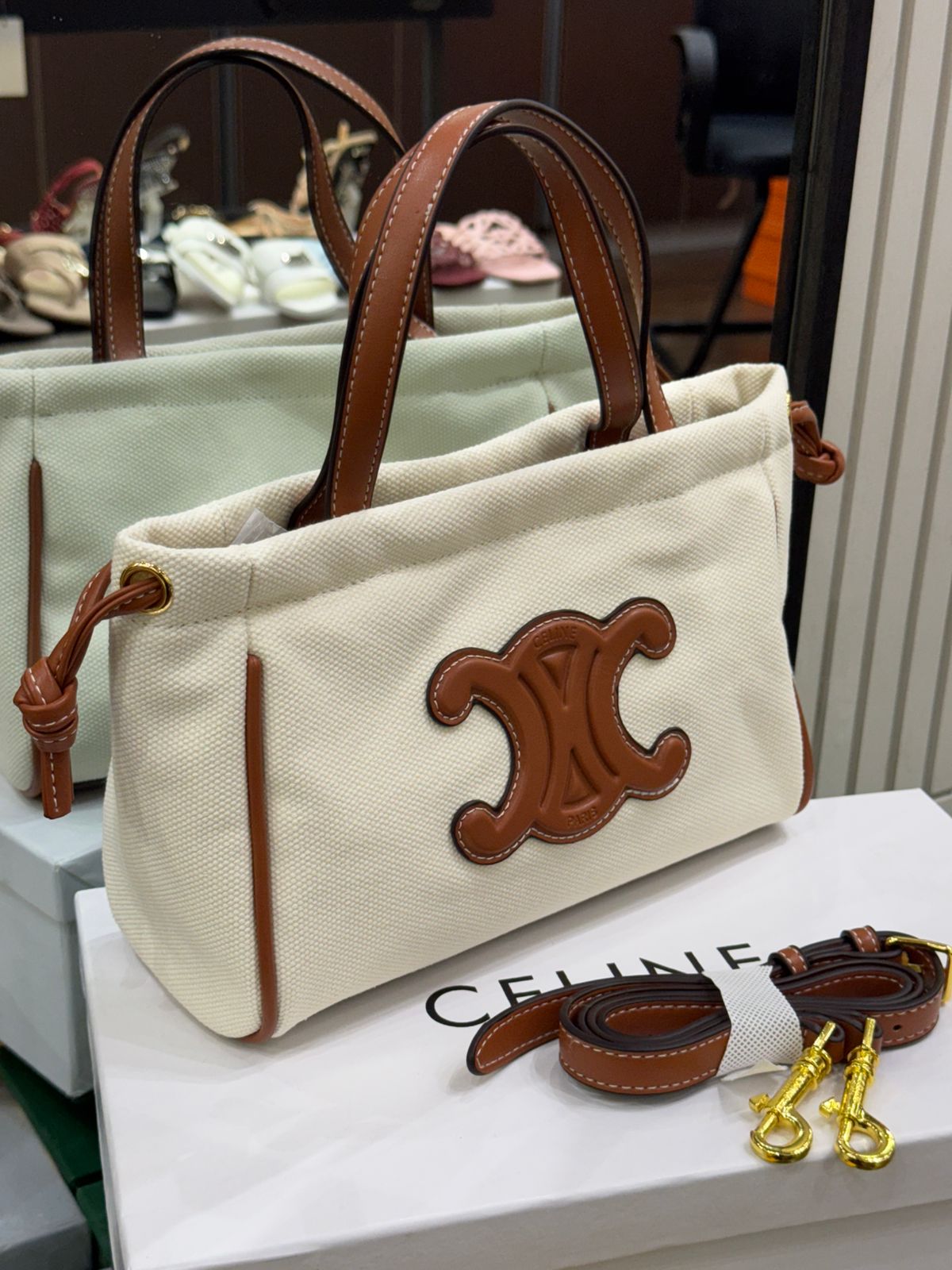 Small Cabas Drawstring Bag