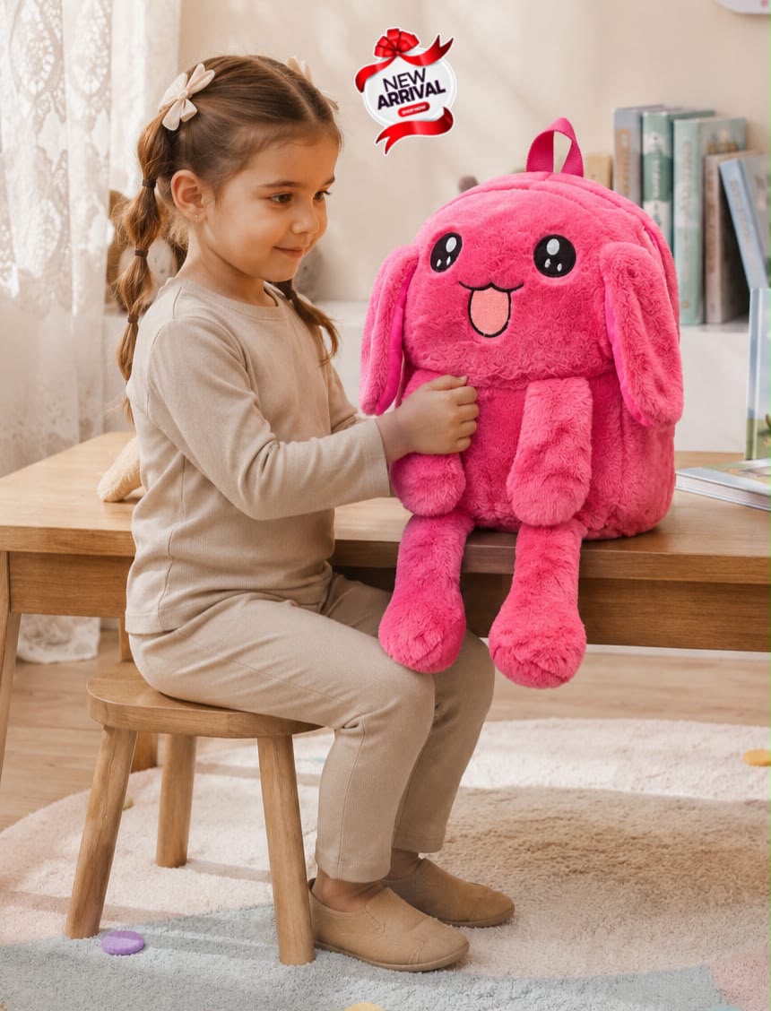 Kids Fluffy Backpack