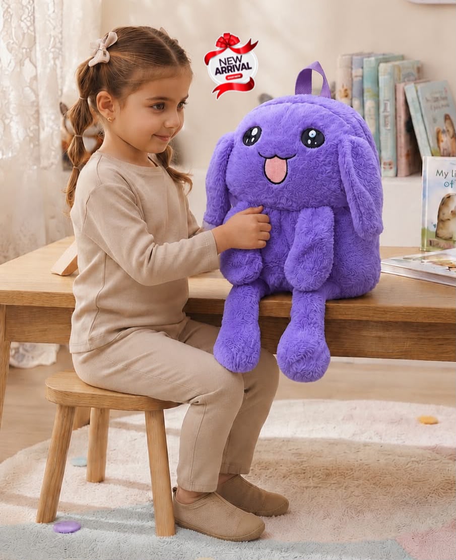 Kids Fluffy Backpack