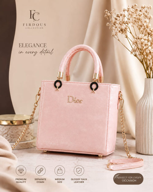 Glossy Shoulder Bag