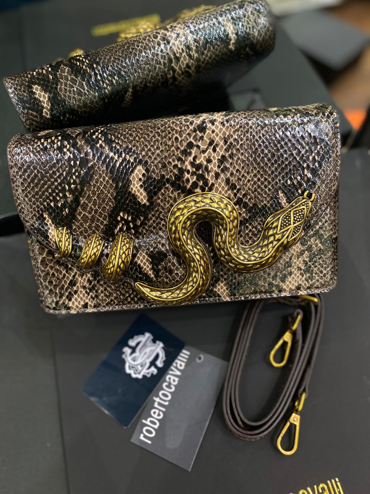 Python Motif Chain Bag