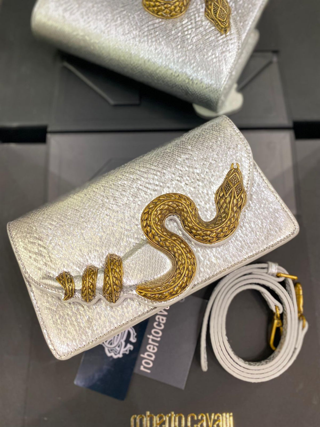 Python Motif Chain Bag