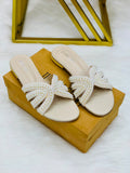 Pearl Flat Slippers