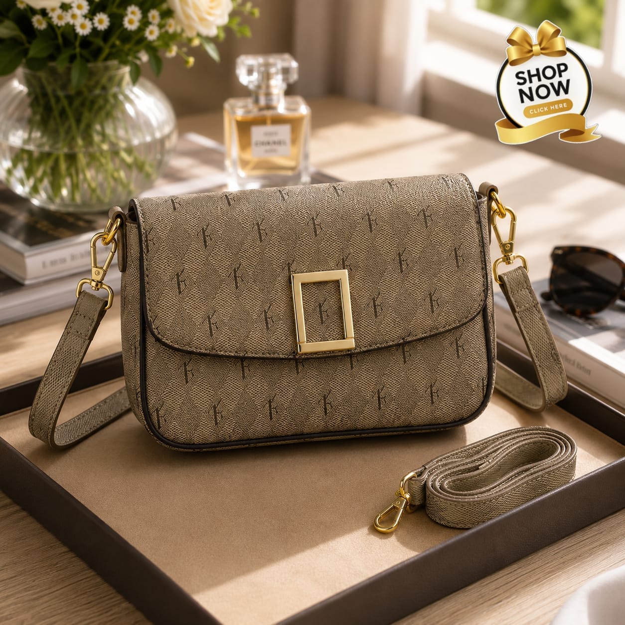 Imported Crossbody Bag