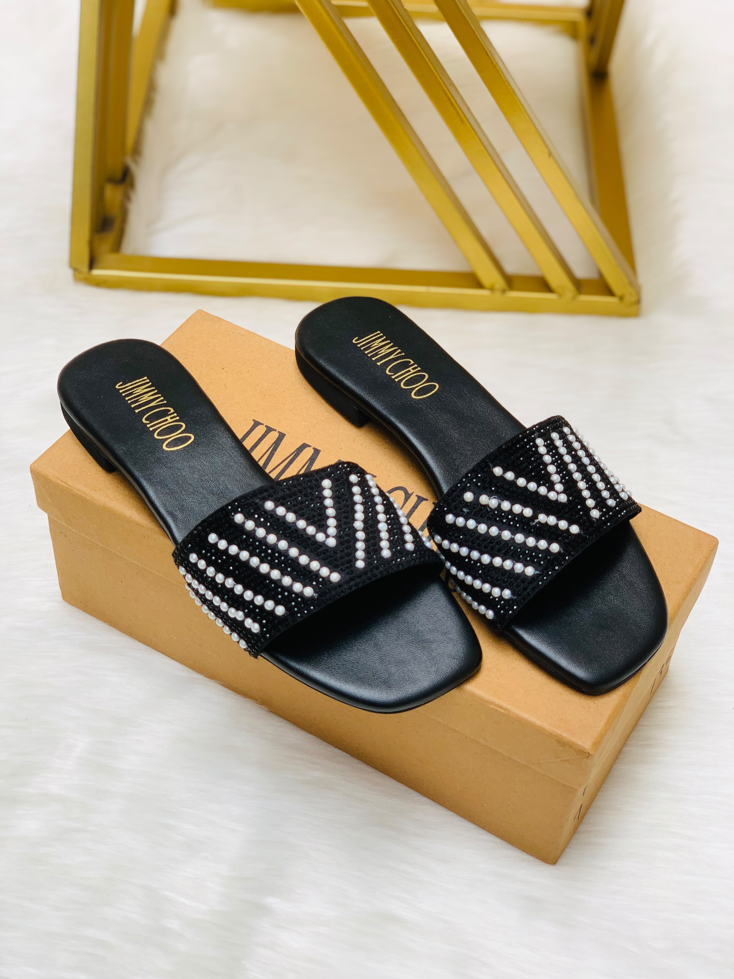 Pearl Stone Slippers