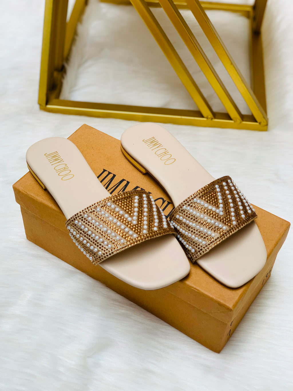 Pearl Stone Slippers