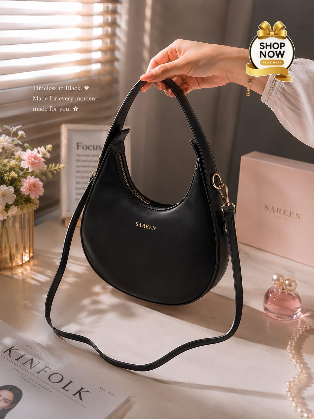 Moon Crossbody Bag