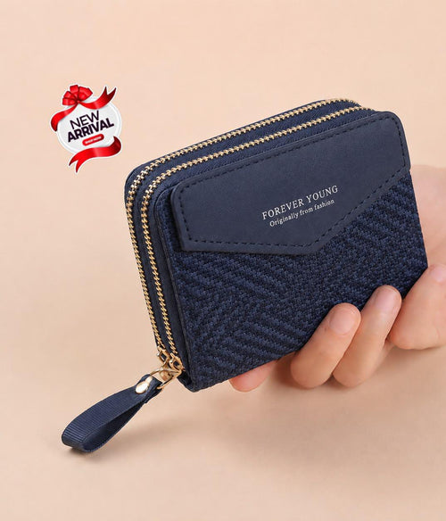 Double Zipper Wallet