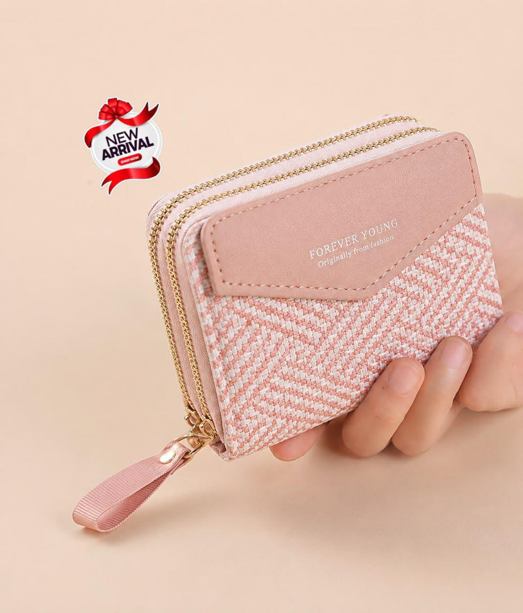 Double Zipper Wallet