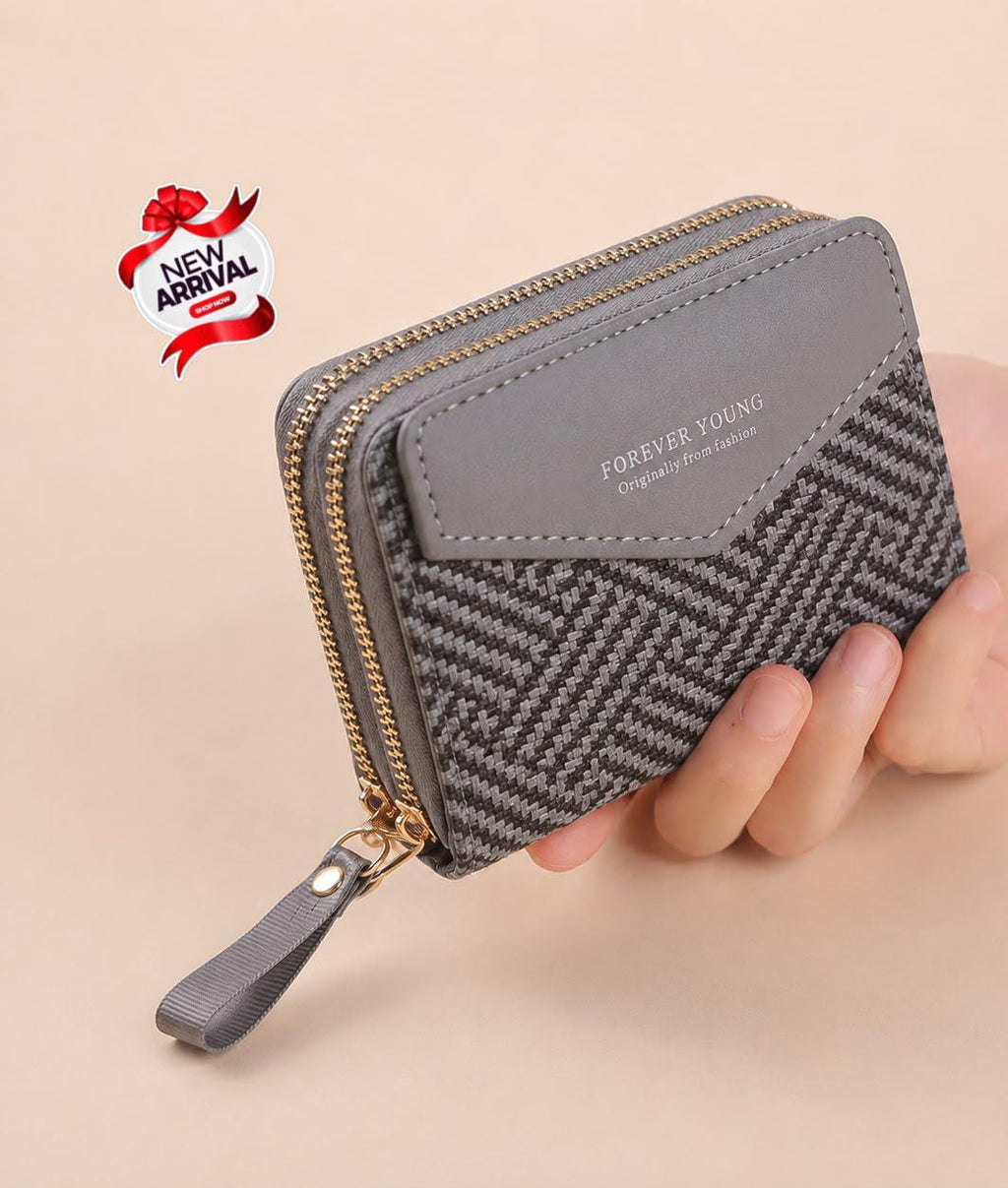 Double Zipper Wallet