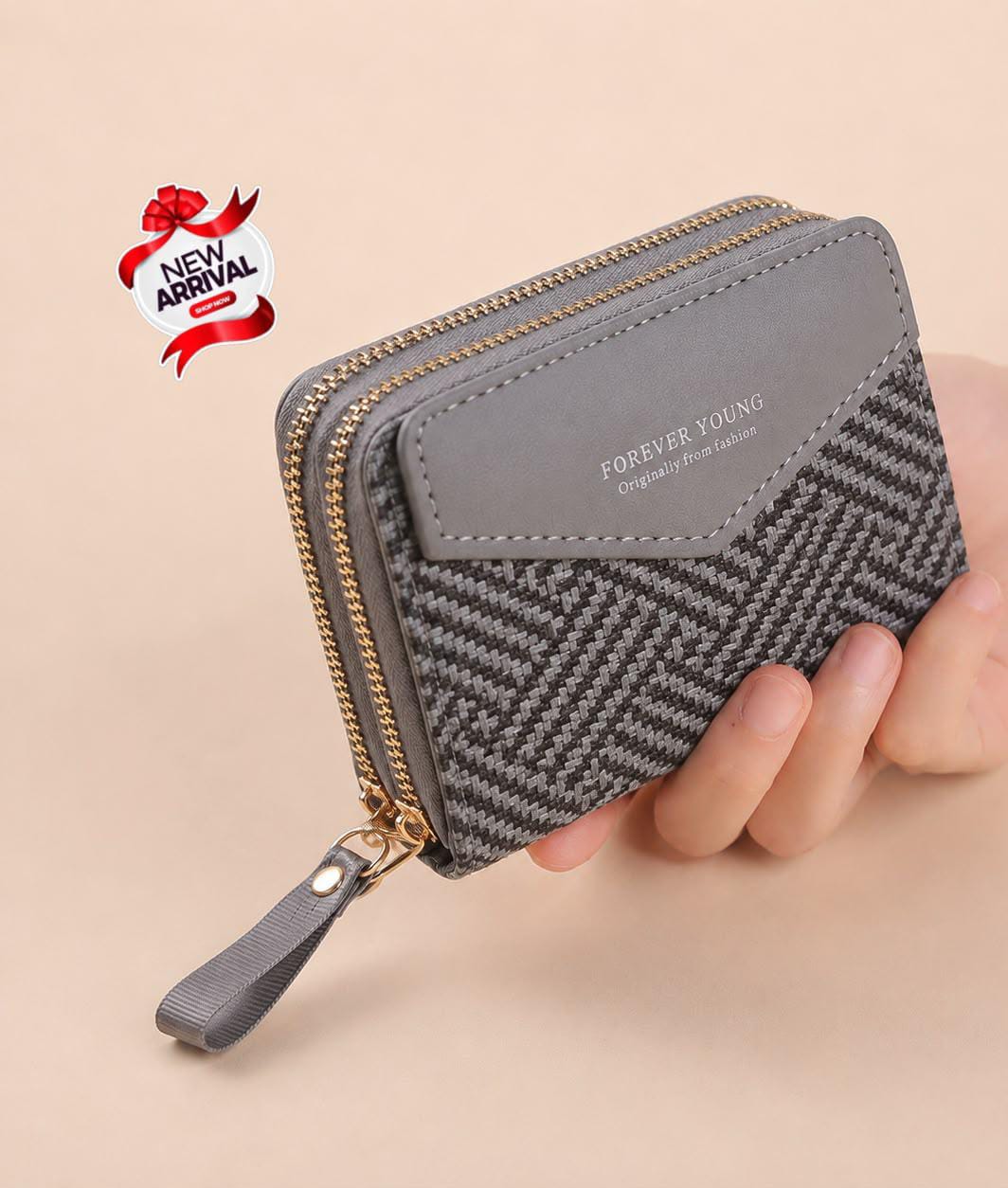 Double Zipper Wallet