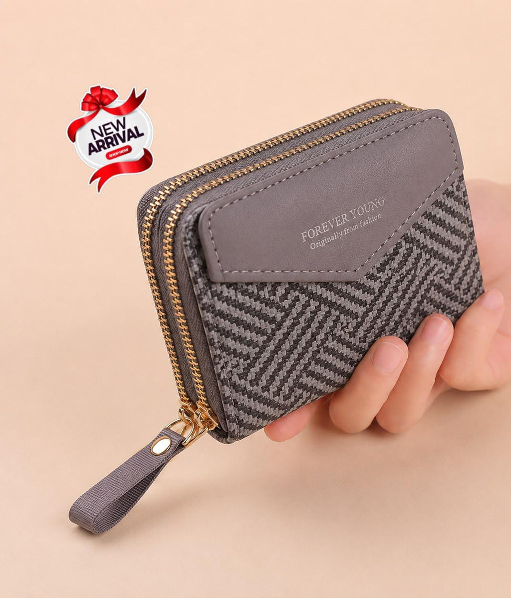 Double Zipper Wallet