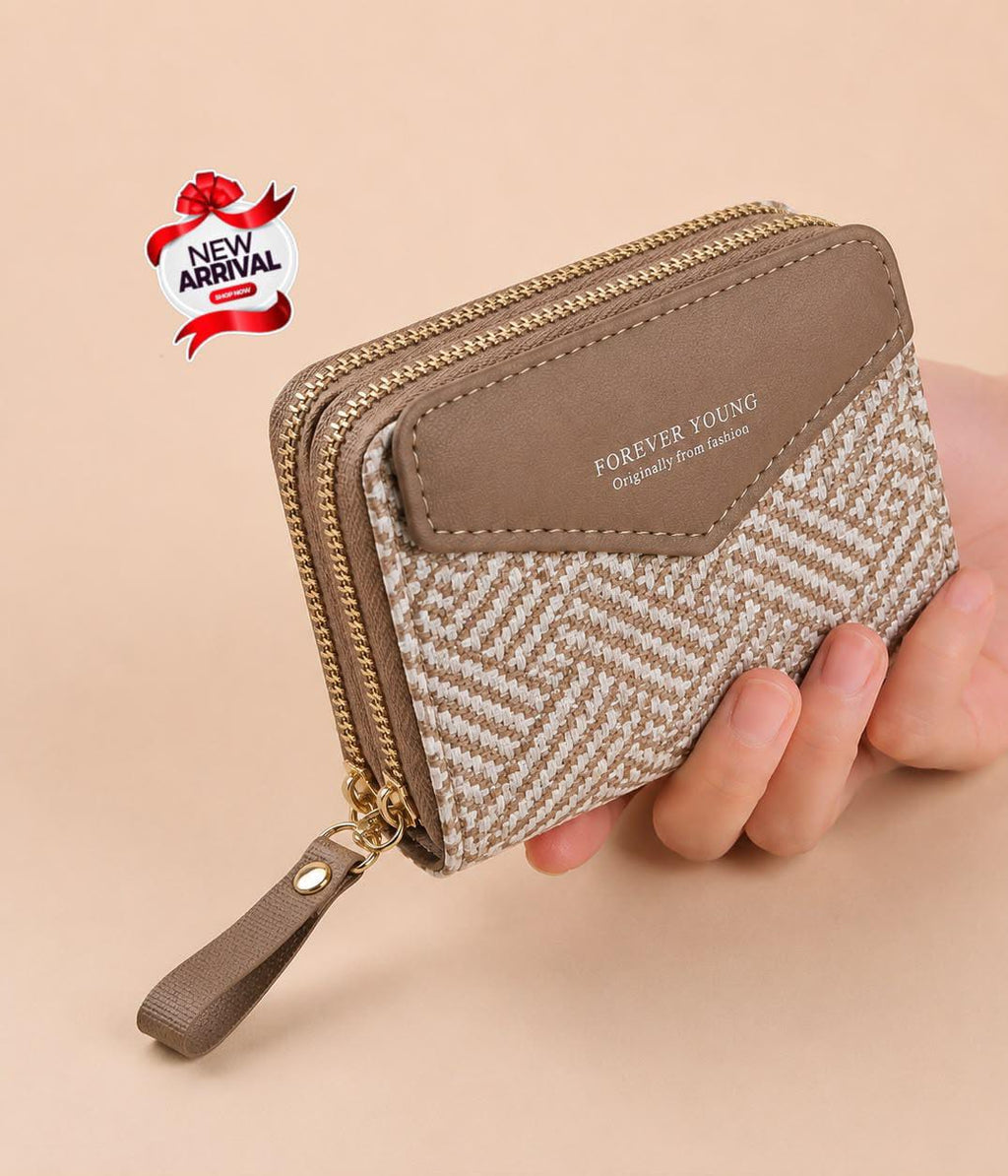 Double Zipper Wallet
