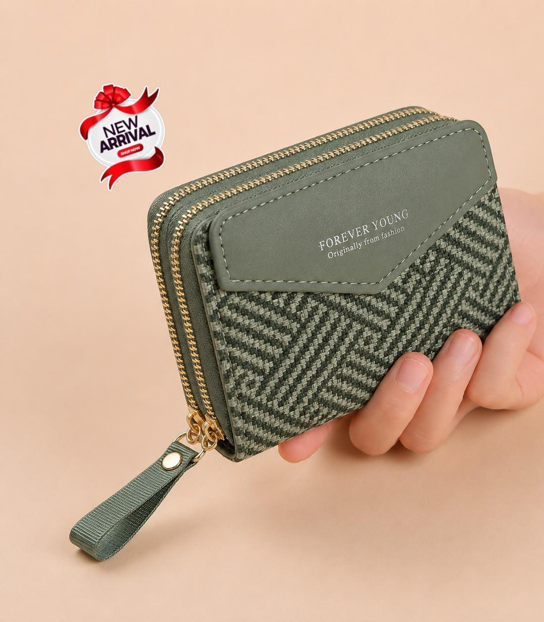 Double Zipper Wallet