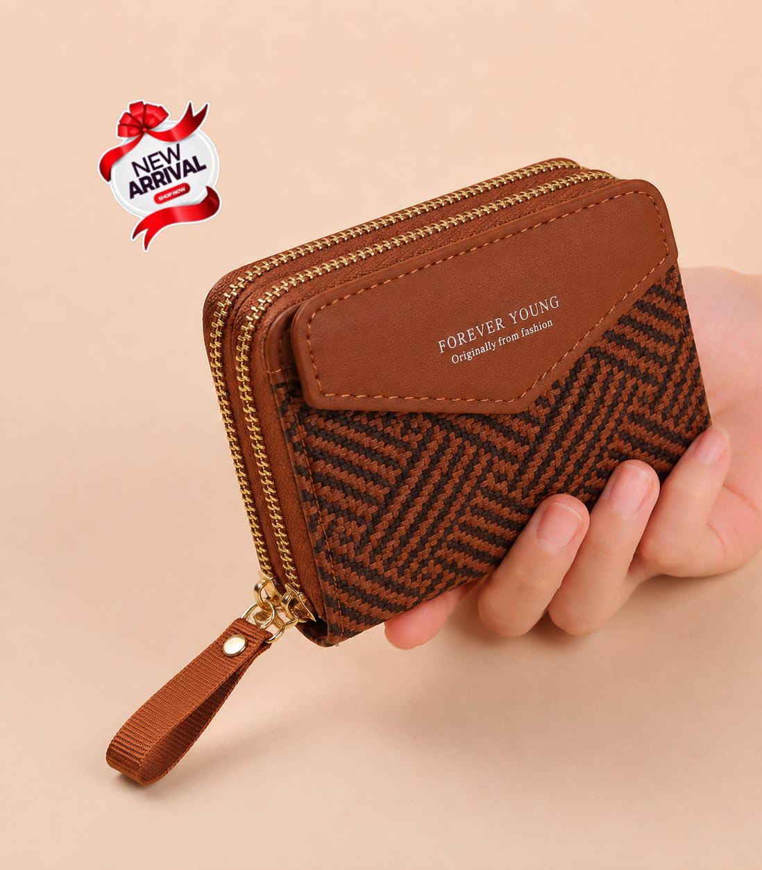 Double Zipper Wallet