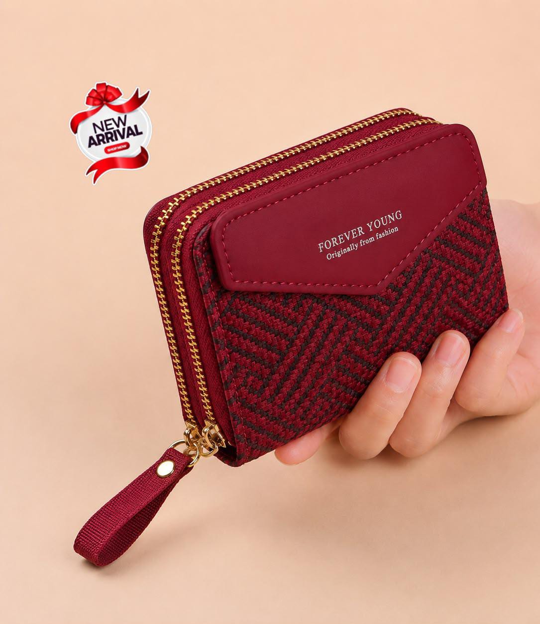 Double Zipper Wallet