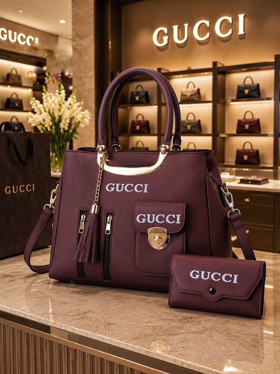 2-Pcs Handbag Set