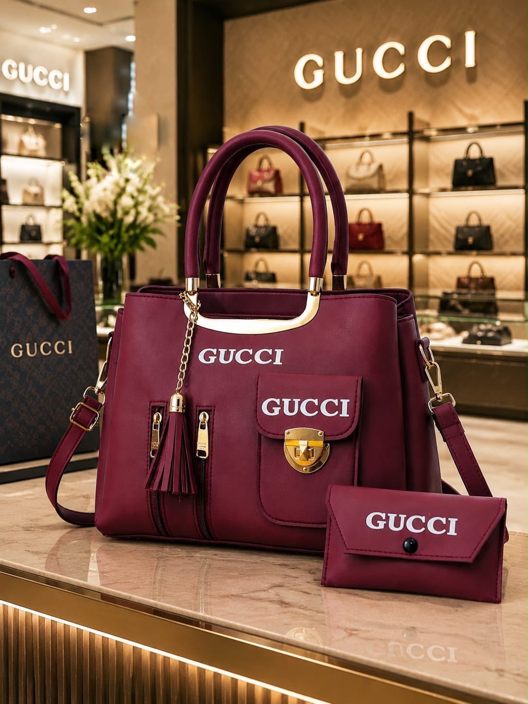 2-Pcs Handbag Set