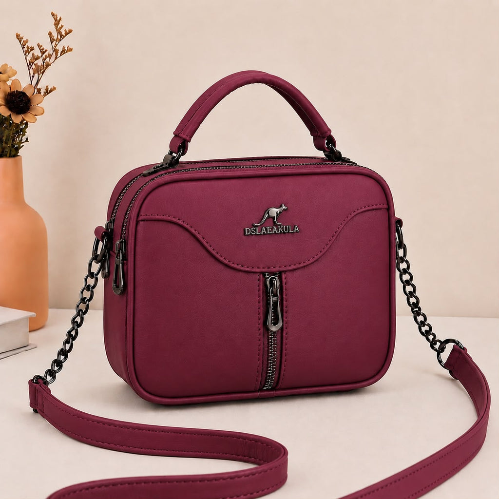 2-Pocket Crossbody Bag