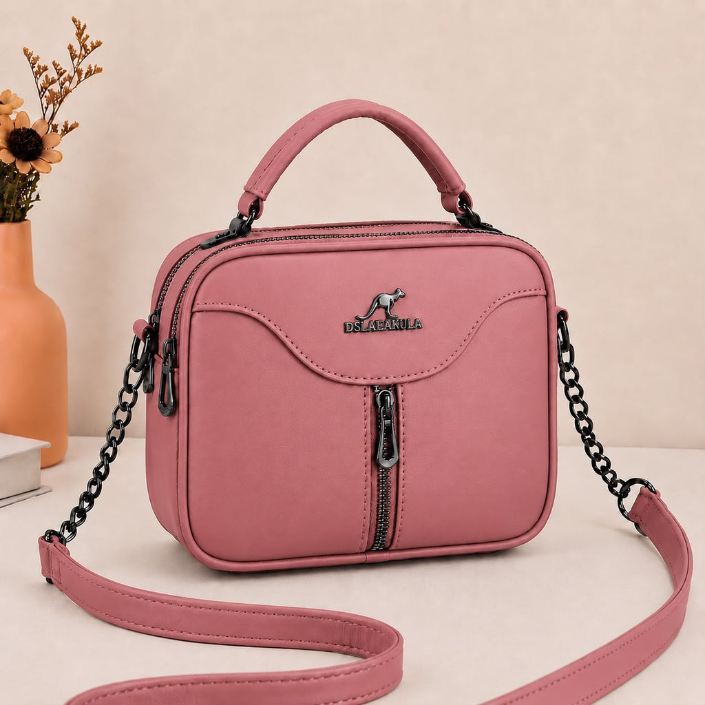 2-Pocket Crossbody Bag
