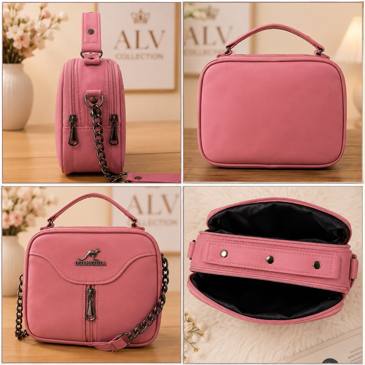 2-Pocket Crossbody Bag