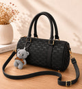 Premium Duffle Bag with Teddy Keychain