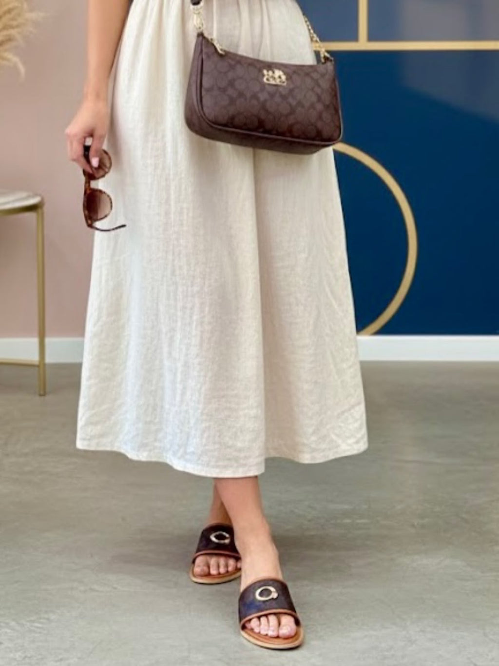 Premium Slipper & Crossbody Combo