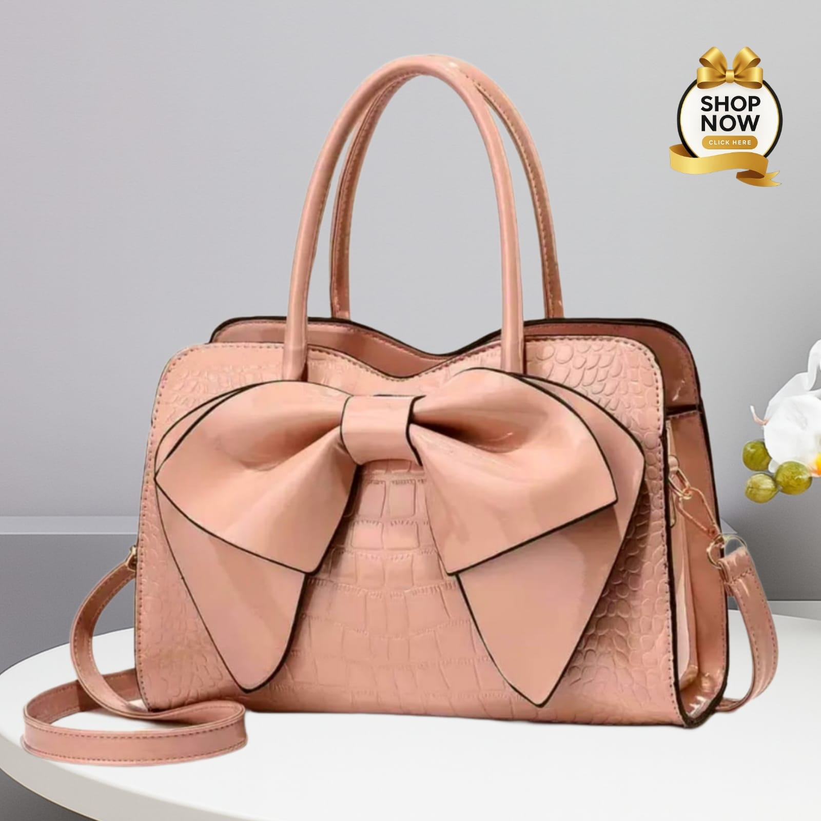 Premium Bow Handbag