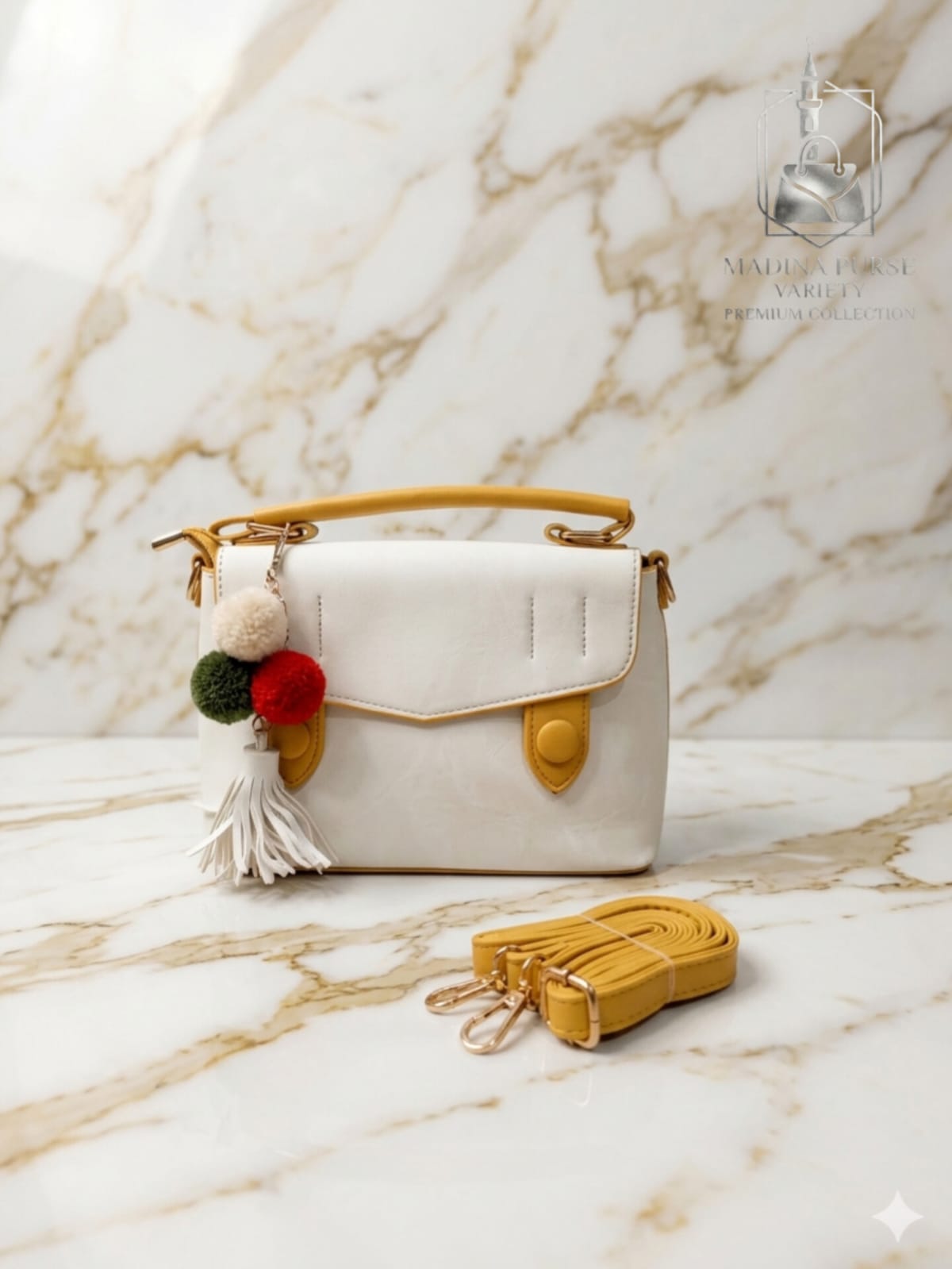 Premium Marble Crossbody Bag