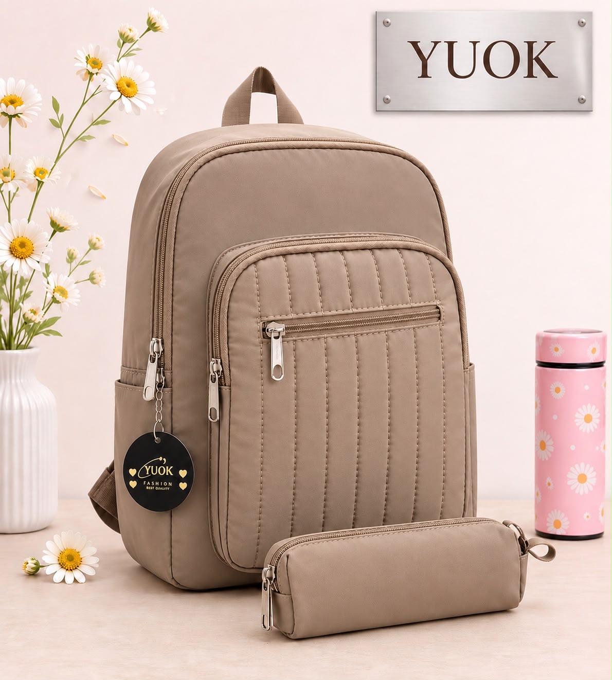 Premium 2-Piece Parachute Backpack Set