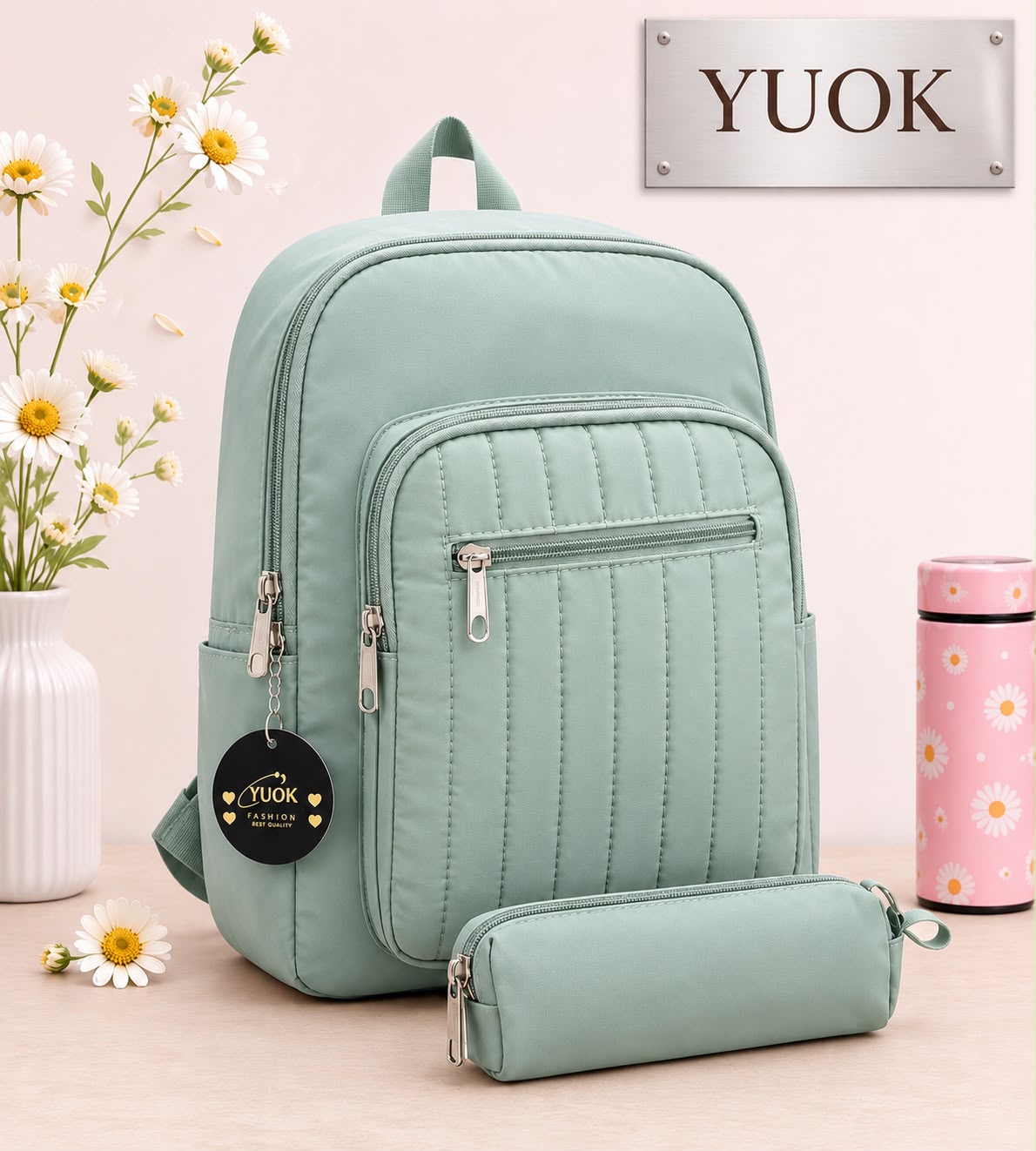 Premium 2-Piece Parachute Backpack Set