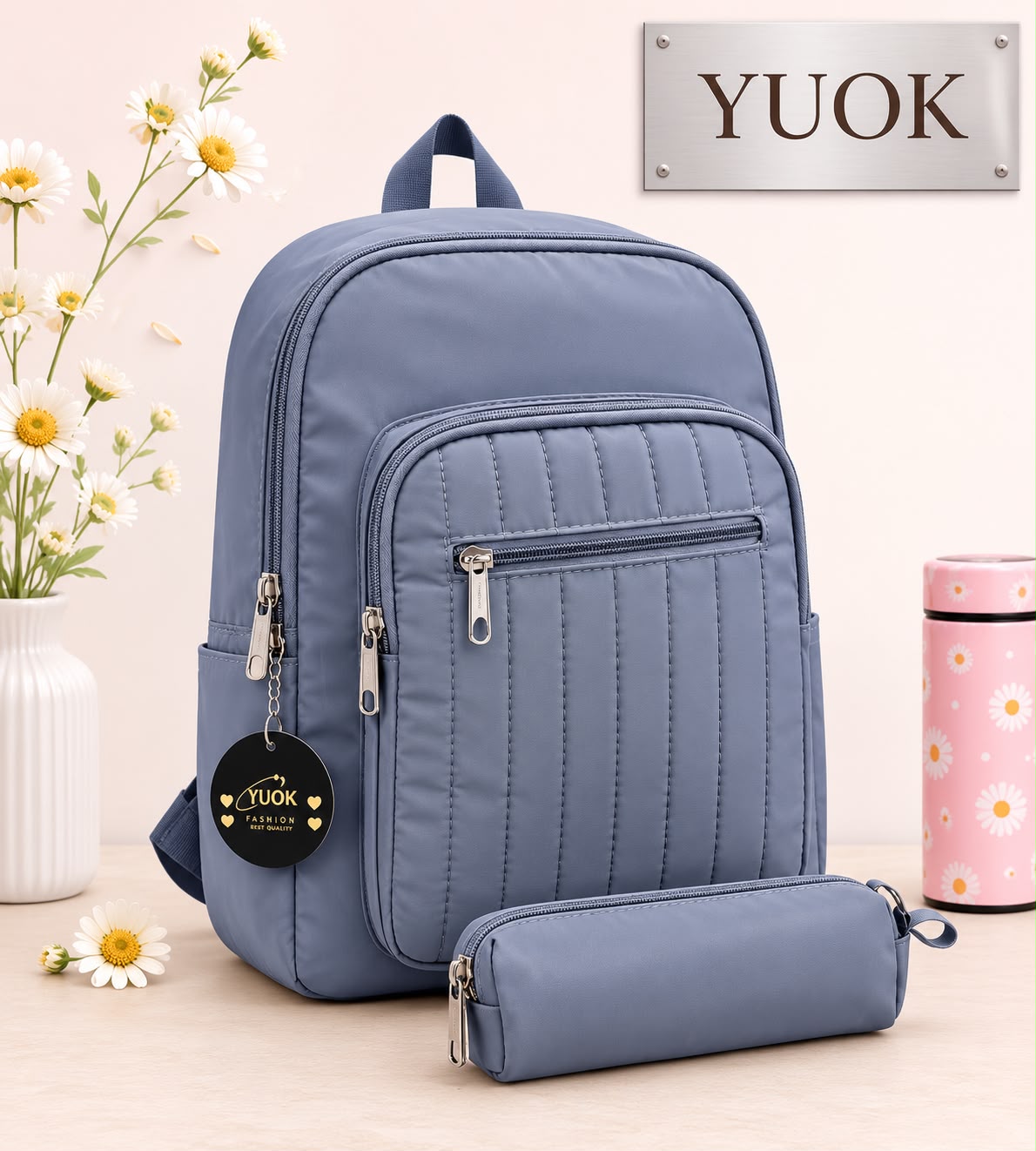 Premium 2-Piece Parachute Backpack Set