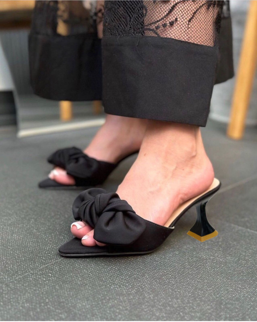 Premium Big Bow Heels