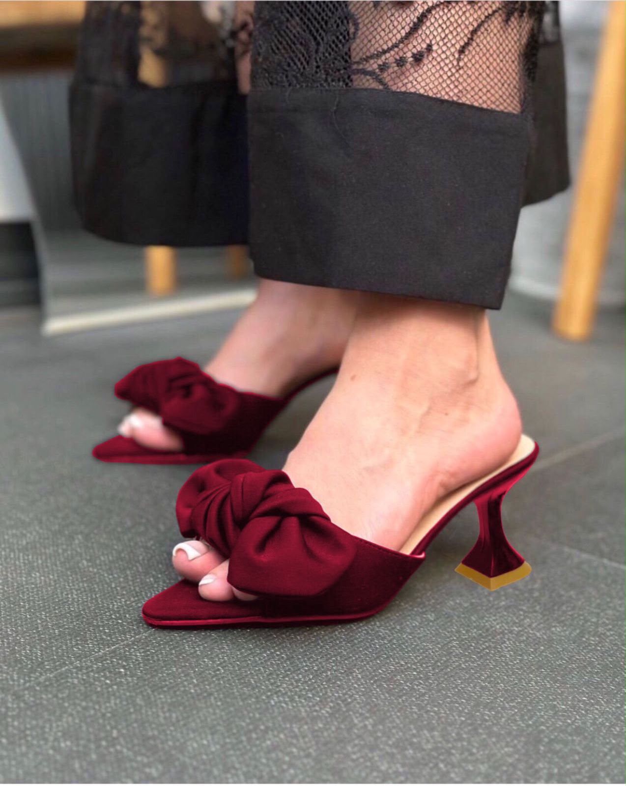 Premium Big Bow Heels