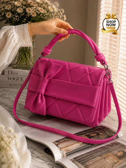 Premium Bow Handbag & Crossbody