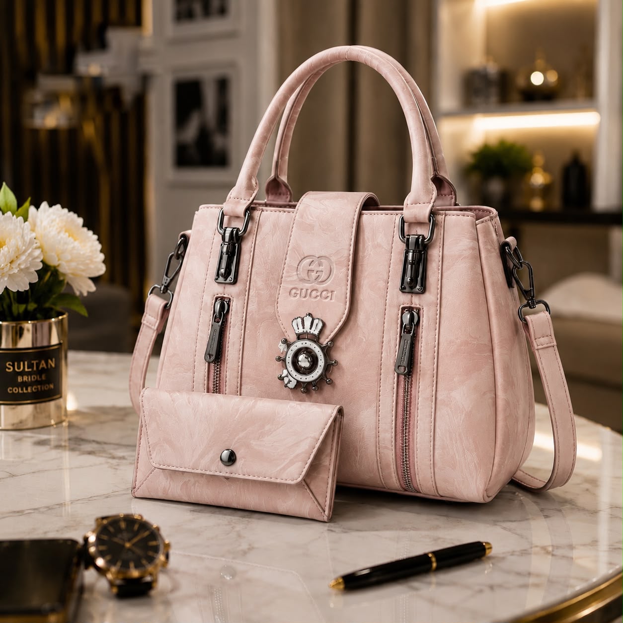 Premium 2-Piece Handbag Set