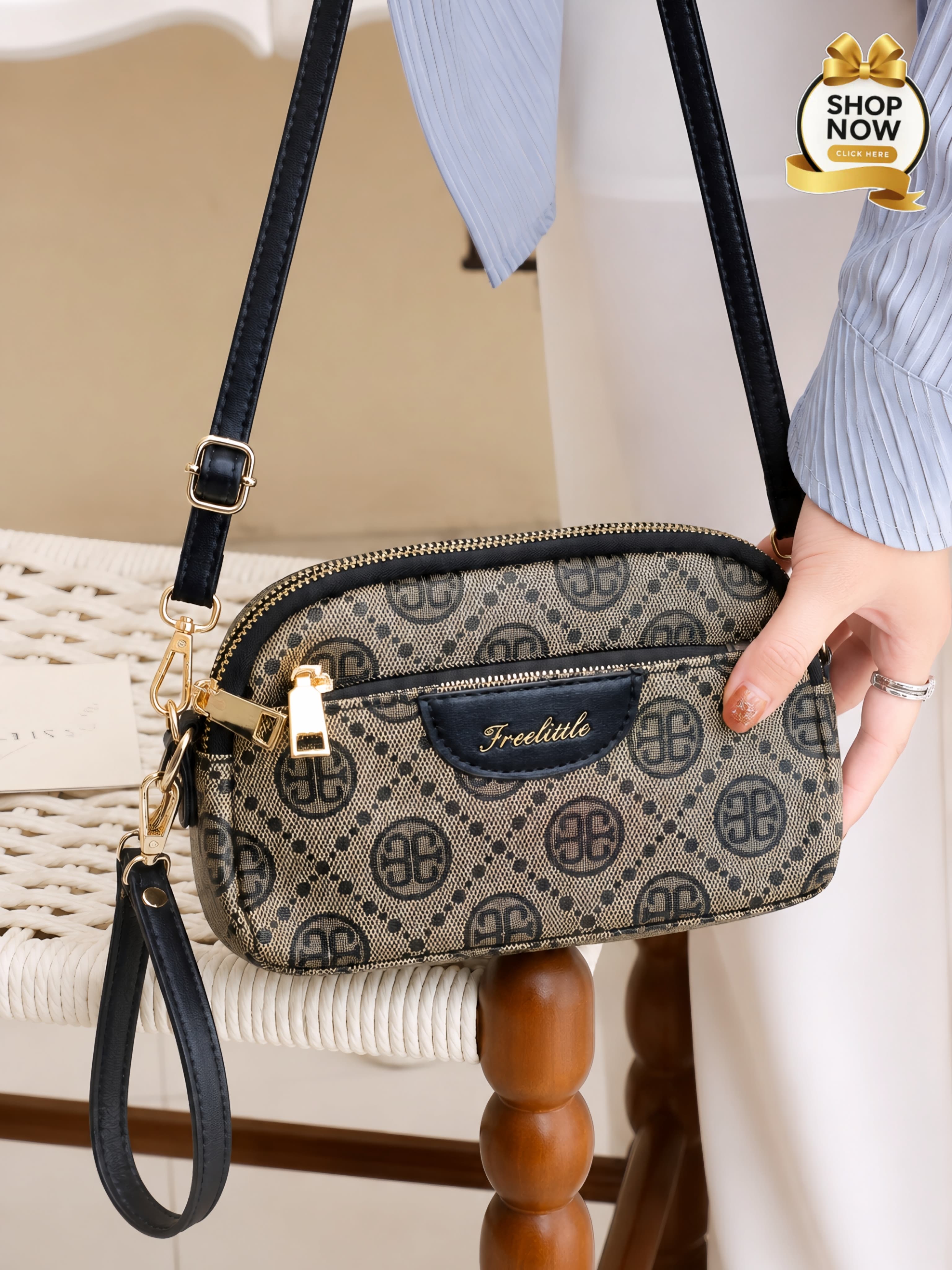Premium Crossbody Wallet