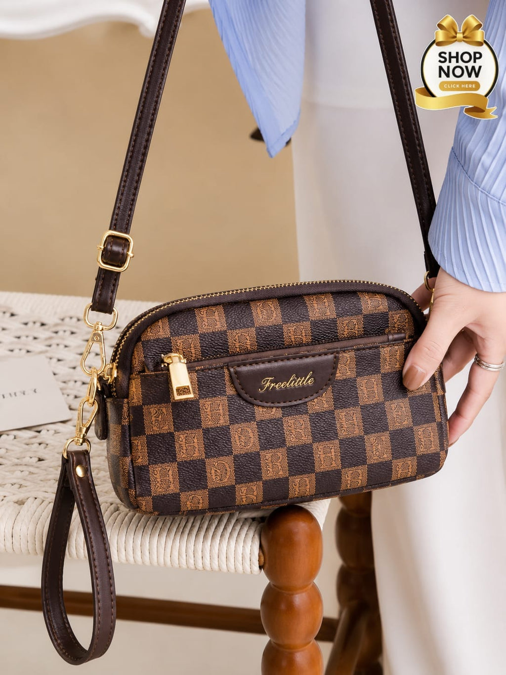 Premium Crossbody Wallet
